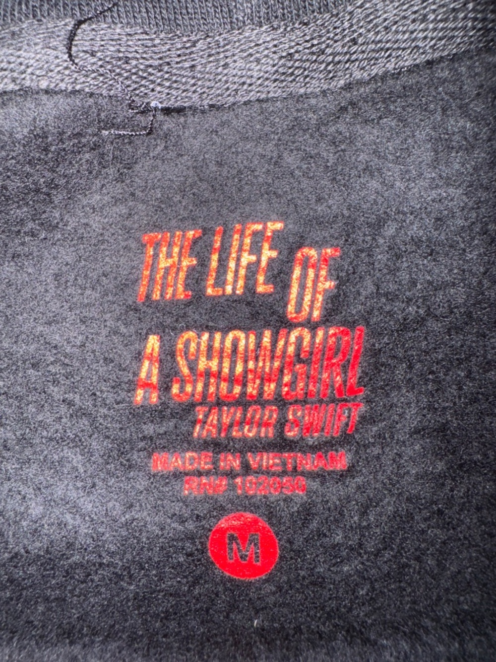Taylor Swift "The Life of a Showgirl" "I Like My Friends Cancelled!" Hoodie Med - Picture 4 of 6